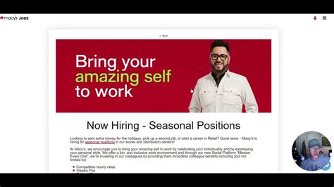 macy hiring application|macy' s jobs.